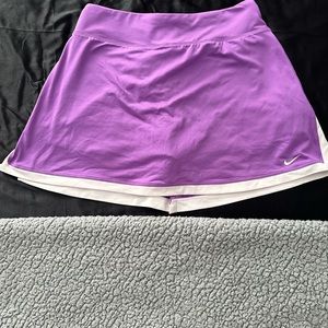 Nike purple tennis skirt used